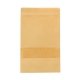 POCHETTE ZIP KRAFT FENETRE