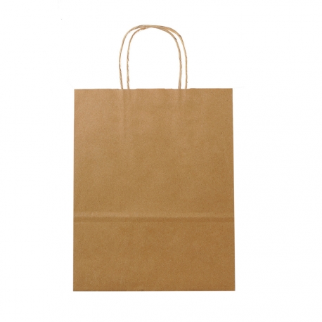 Sac Kraft poignée torsadées N°2