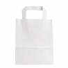 Sac Blanc poignée plate N°1