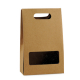 BOITE KRAFT FENT. POIGNEE N°1 12,5X6H19,5CM