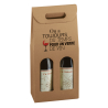 Boite 2 bouteilles Avana + texte Le temps