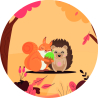 Stickers Automne