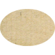 Stickers ovale fond kraft 7.6x5.1 cm 3000 pièces